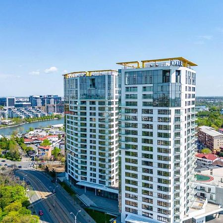 One Verdi Park Exclusive Apartments - Panoramic View & Private Parking Bukarest Exterior foto