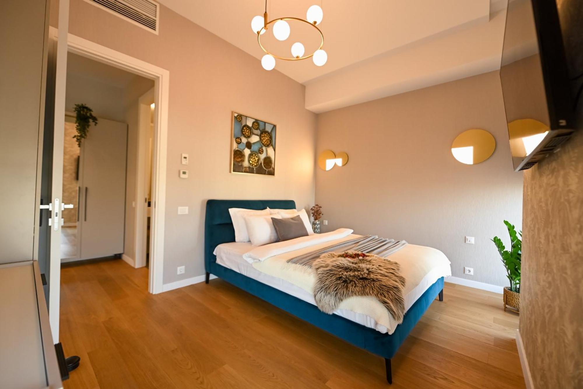 One Verdi Park Exclusive Apartments - Panoramic View & Private Parking Bukarest Zimmer foto