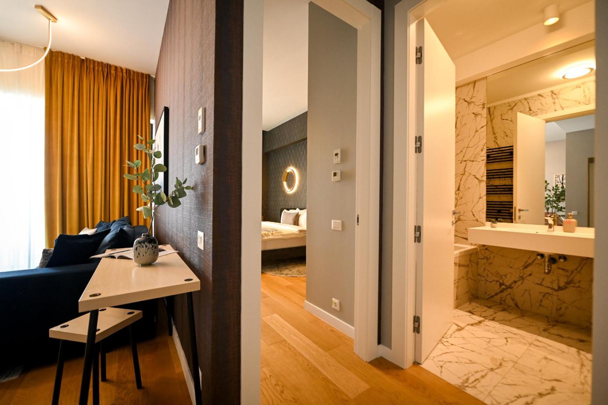 One Verdi Park Exclusive Apartments - Panoramic View & Private Parking Bukarest Zimmer foto