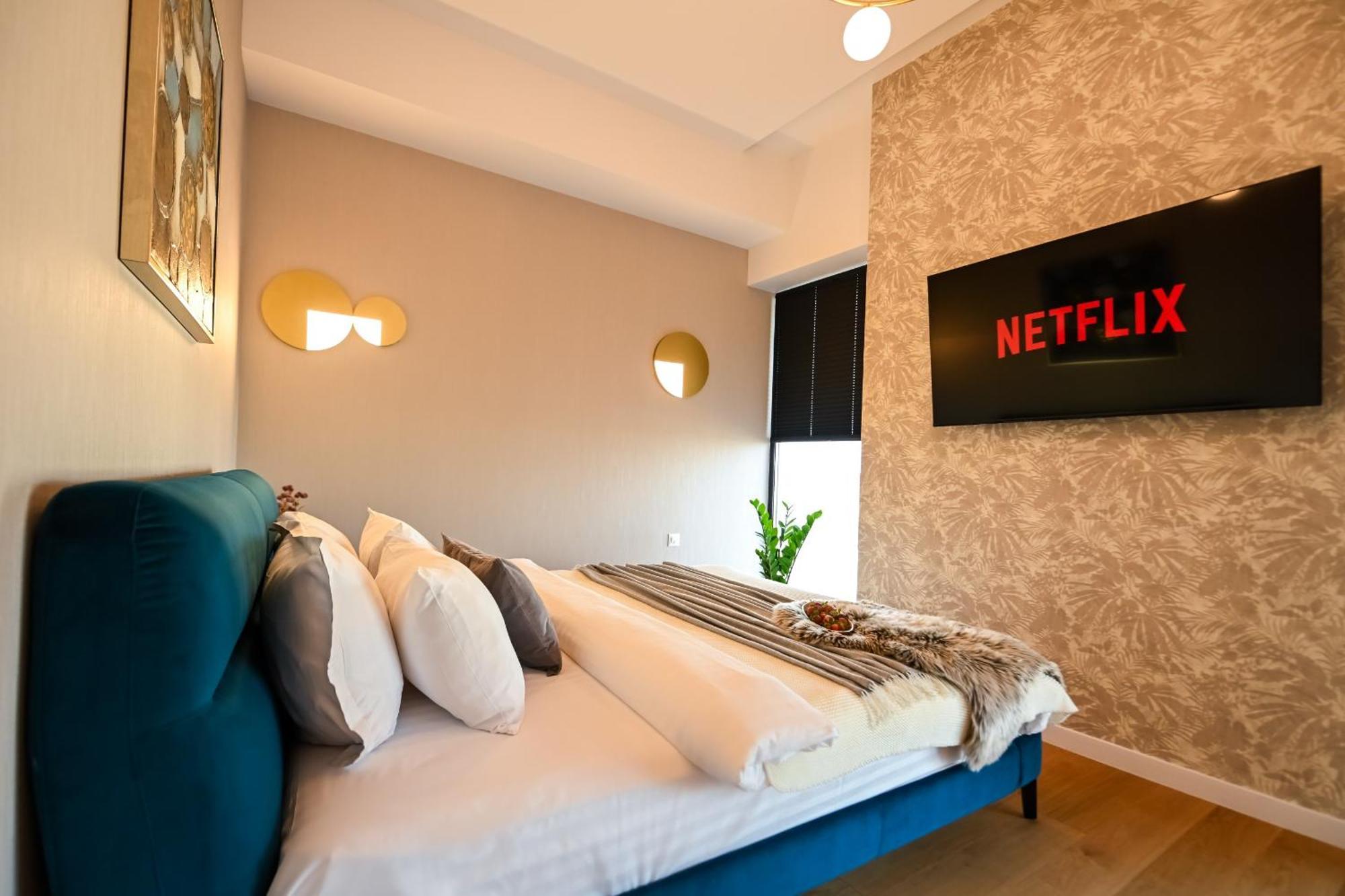 One Verdi Park Exclusive Apartments - Panoramic View & Private Parking Bukarest Zimmer foto